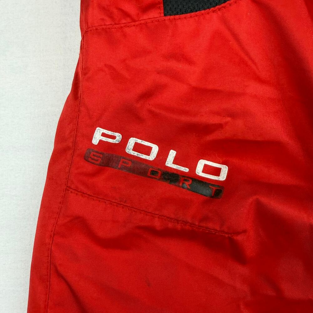 Polo Sport Ralph Lauren Red Windbreaker Pants Size L - Picture 4 of 7